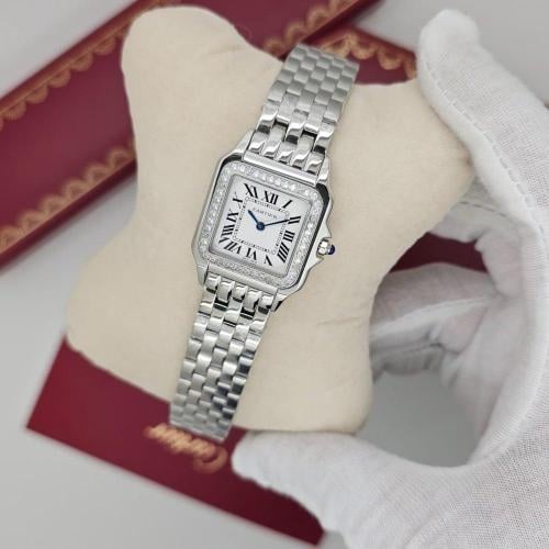 ساعة كارتير Cartier Panthère 27mm لون فضي