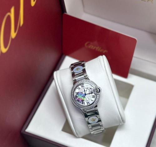 ساعة كارتييه بالون بلو (Cartier Ballon Bleu) النسا...