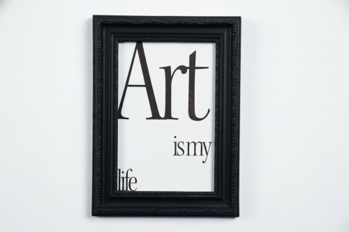 فريم Art Is My Life بإطار كلاسيكي | لوحة فنية أنيق...