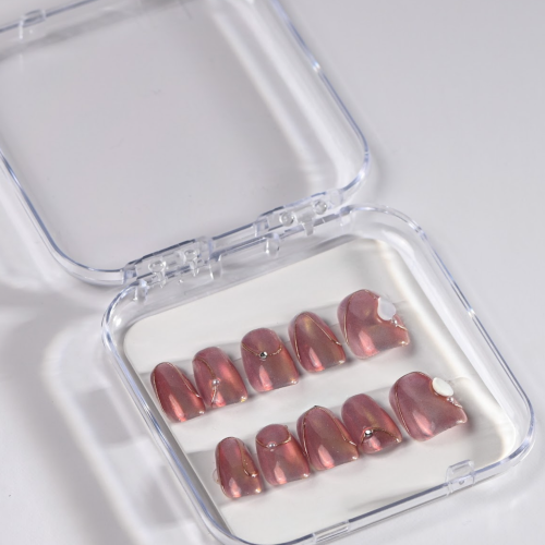 Luxury Soft Bloom N30 Press-On Nails