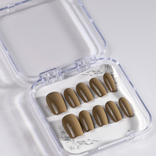 Classic Khaki N25 Press-On Nails