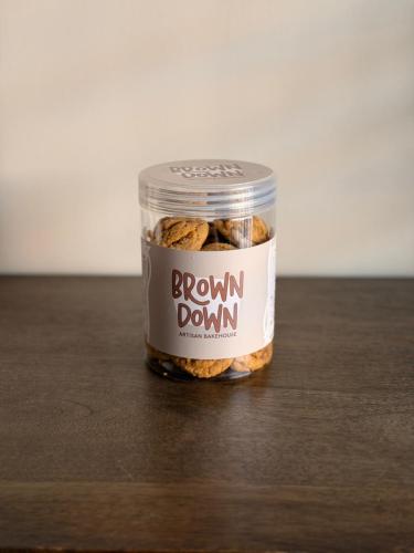 Brown Down Cookies Original - 12 Pieces
