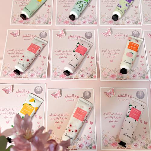 Hand cream distributions