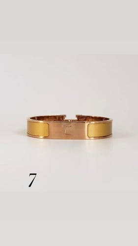 سوارة Hermes Rose gold