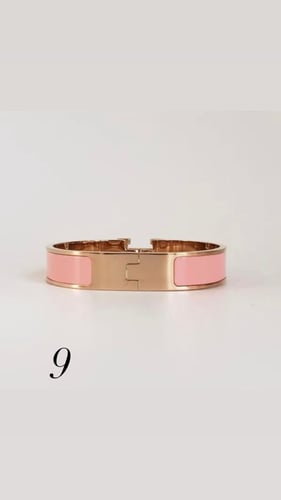 سوارة Hermes Rose gold
