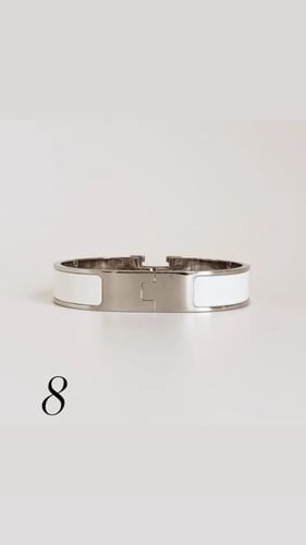 سوارة Hermes silver