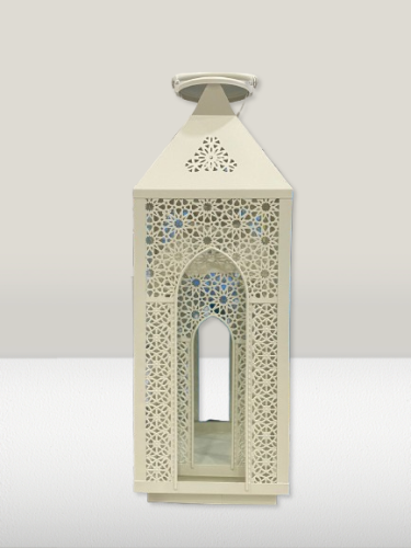 فانوس مربع ابيض k922