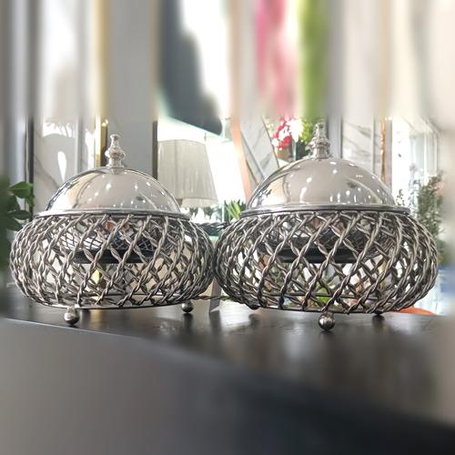 سخان طعام مع غطاء حوضين 2لتر استيل 0158