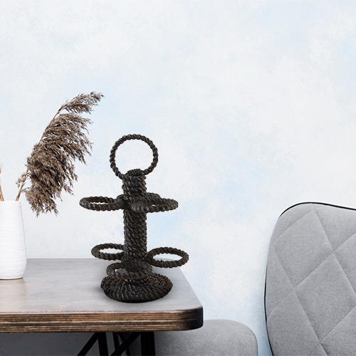 حامل فناجين بولي اسود 4210