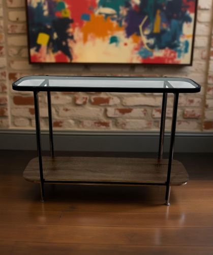 مدخل زجاج لون خشبي 0035