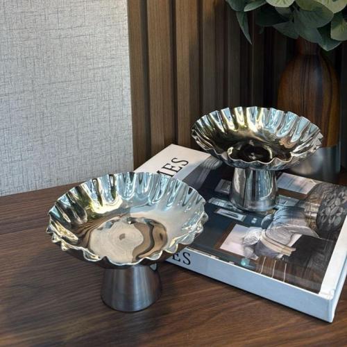 صحن تقديم ستيل هندي 10253