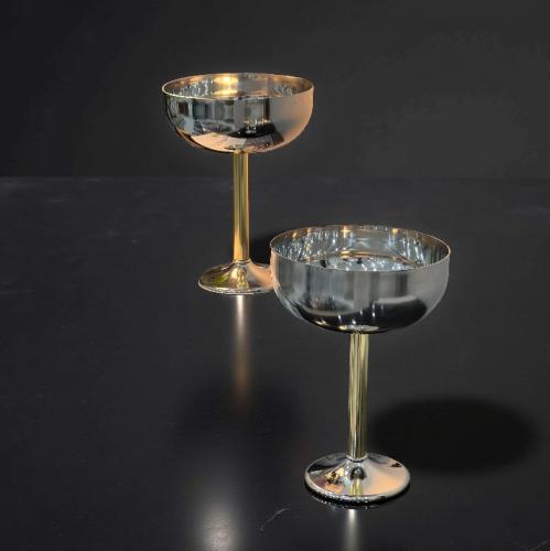 شيال حلا ستيل فضي على ذهبي 10206