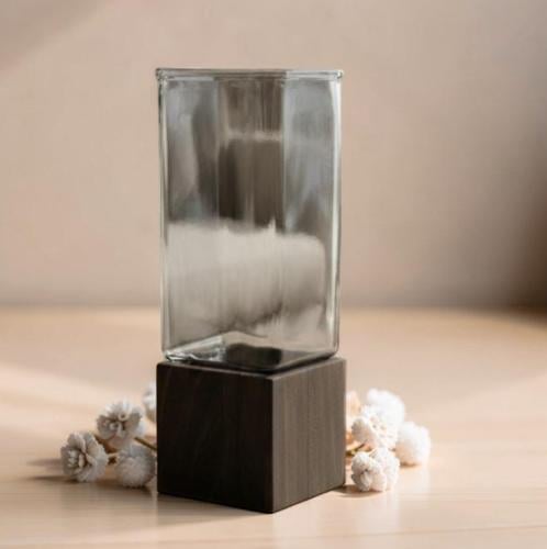 فازات بقاعدة خشبية دائري 4989