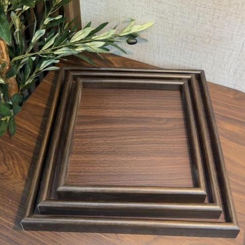 طقم طوفرية 3 حبات خشب مربع 0218