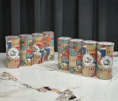 مناديل سفرة اسطوانيه رمضانيه 10081