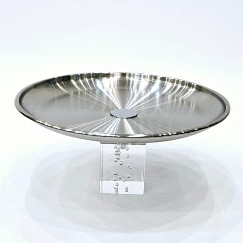 صحن تقديم ستيل بقاعدة كريستال 324365 بانوراما