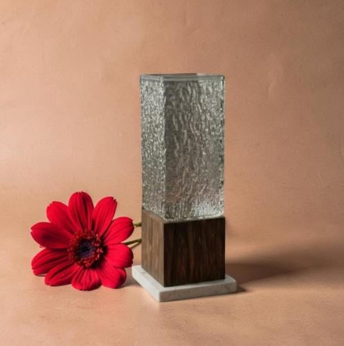 فازات بقاعدة خشبية دائري 4984