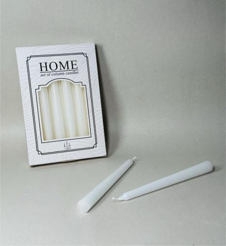 طقم شمع ابيض 1783 الجوهرة