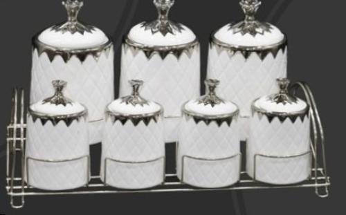 طقم توابل 7ق سيراميك 4072