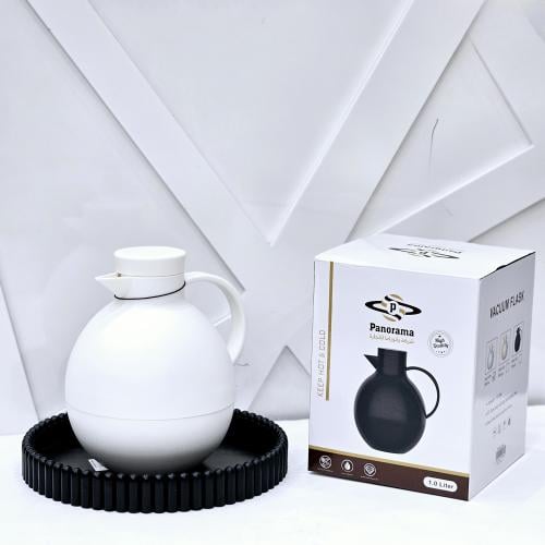 ترمس كرة 1 لتر ابيض 4189