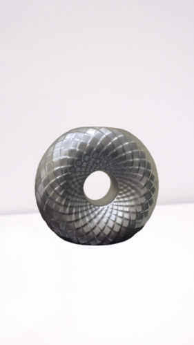 فازة سيراميك مدور حجم صغير 13089