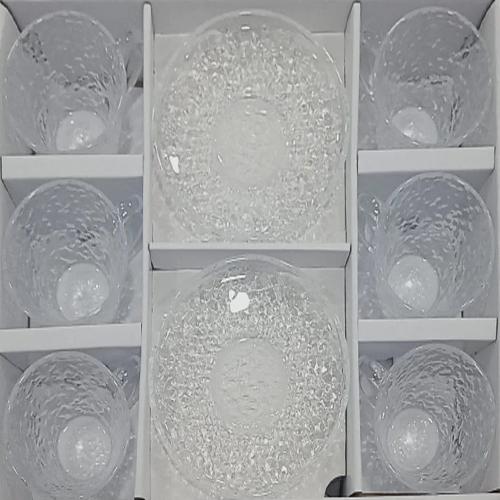 طقم كاسات شاي مع الاطباق 6 ق 3308فولكانك