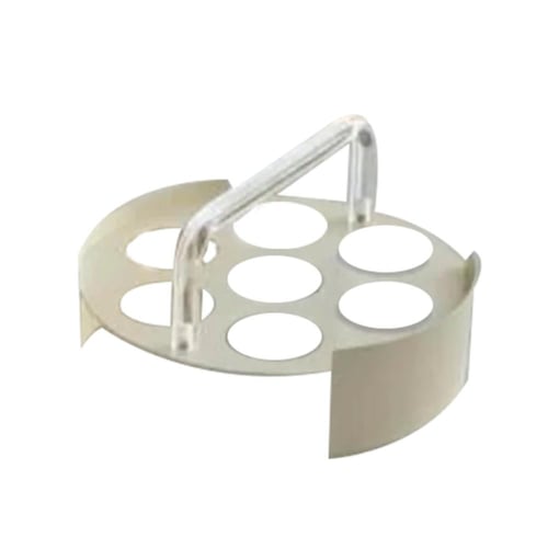 حامل فناجين معدن بيج يد شفاف 5291