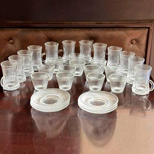 طقم بيلات وفناجين مع الصحن 36 ق 064