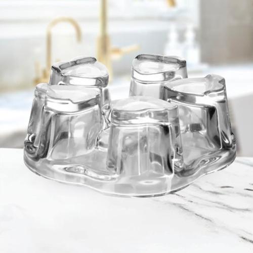 قاعدة تسخين الابريق زجاج شفاف 0451