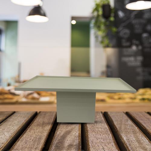 طفرية تقديم مستطيل معدن بيج كبير 2422