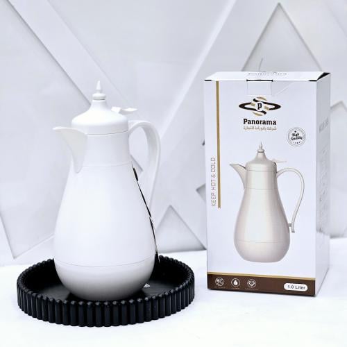 ترمس دلة 1 لتر ابيض 4195