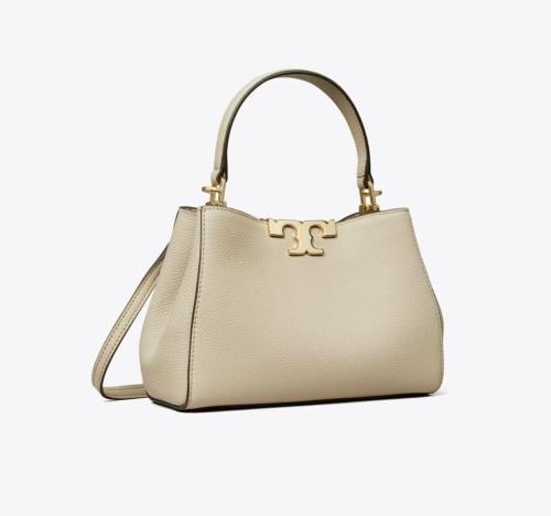 MINI ELEANOR SOFT SATCHEL - light stone