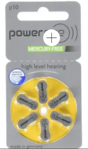 بطاريه سماعات مقاس 10