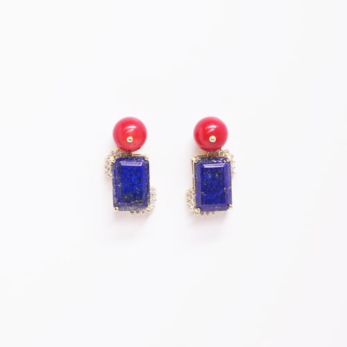 مجموعة اللازورد والمرجان والألماس