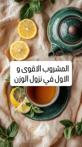 مشروب لحرق الدهون العنيده