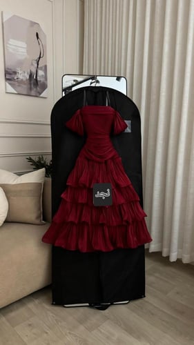 فستان ليان - ميد كرنكل بطبقات الكشكشة الساحرة