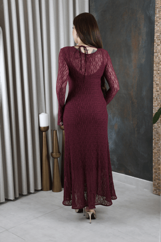 فستان ناعم دانتيل