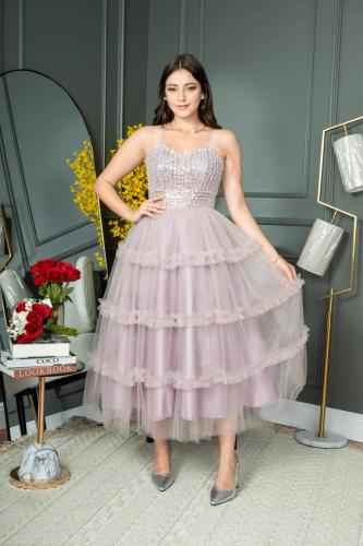 فستان سهرة ميد