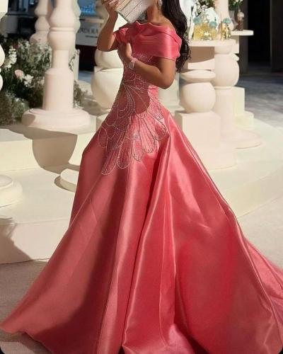 فستان ملكة فخم وراقي