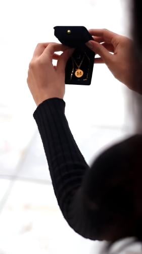 سلسال مطلي ذهب