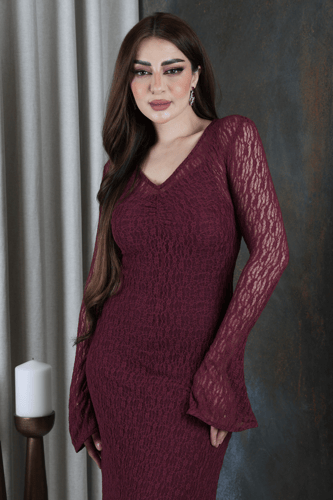 فستان ناعم دانتيل