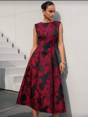 فستان ميد مورد الخامه لينين