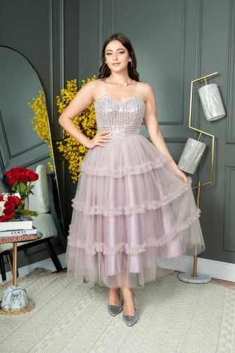 فستان سهرة ميد