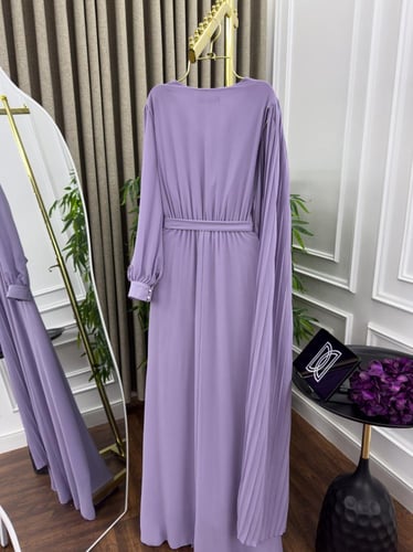 فستان شيفون تطريز