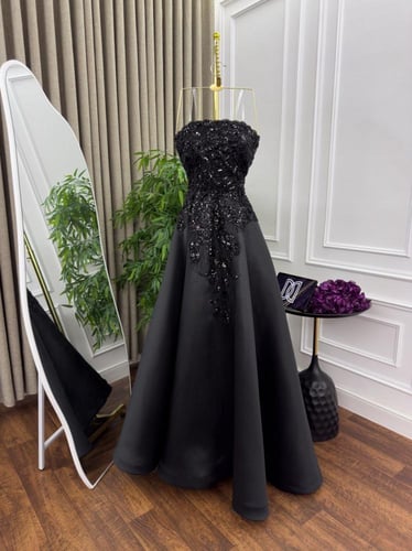 فساتين فستان سهره ميكادو تطريز