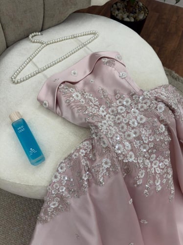 فستان سهره اسود مطرز