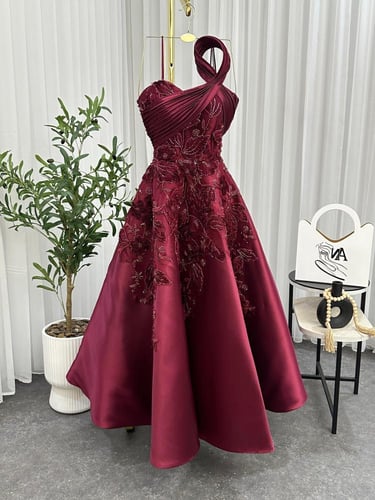 فستان سهرة ميد ميكادو مورد راقي