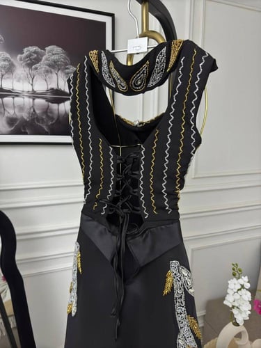 فستان سهره تطريز