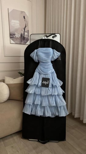 فستان ليان - ميد كرنكل بطبقات الكشكشة الساحرة