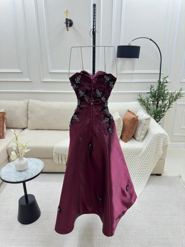 فستان سهرة قصير